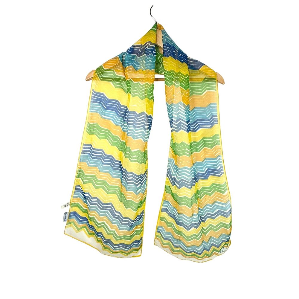 Vintage Boselli Trevira Texture Scarf